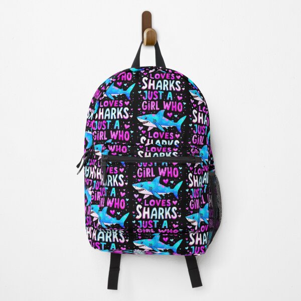 Item preview, Just A Girl Who Loves Sharks designed and sold by AileighKyser.