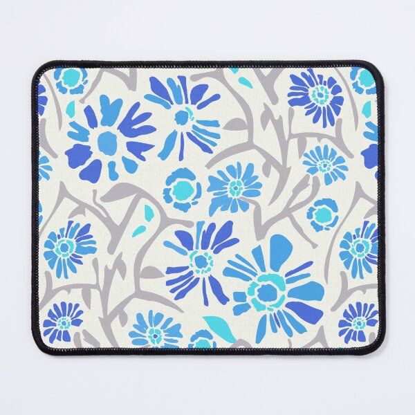 Item preview, Desert. Blue flowers on a white background designed and sold by Alex  Blud.