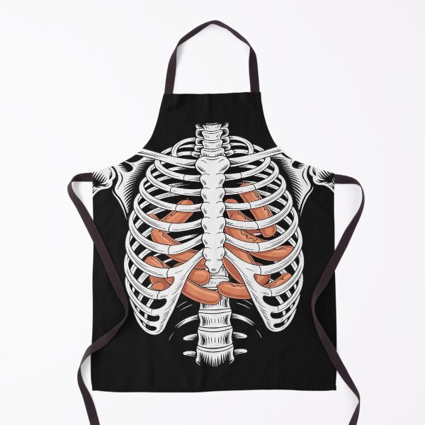 Item preview, Halloween Adult Youth Kids Rib Cage Skeleton Hot Dog Costume designed and sold by Dolostope.