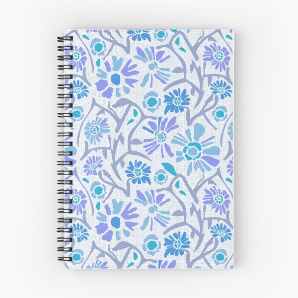 Item preview, Desert. Blue flowers on a gray and white background designed and sold by Alex  Blud.