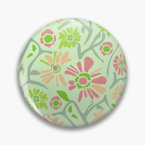 Item preview, Desert. Coral flowers on a bright green background designed and sold by Alex  Blud.
