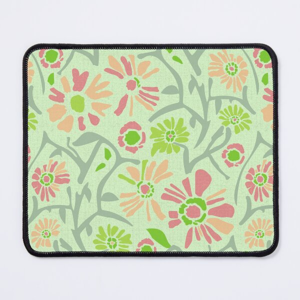 Item preview, Desert. Coral flowers on a bright green background designed and sold by Alex  Blud.