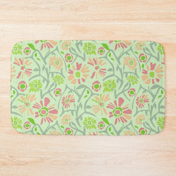 Item preview, Desert. Coral flowers on a bright green background designed and sold by Alex  Blud.