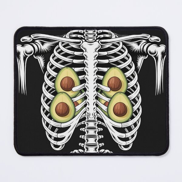 Item preview, Halloween Costume Rib Cage Skeleton Avocado designed and sold by Dolostope.