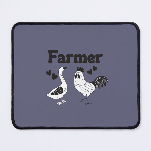 Item preview, Farmer Goose Chicken  designed and sold by WanderlustCoCo.