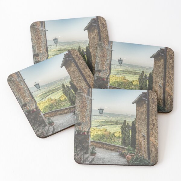 Item preview, The streets of the town of Pienza in Tuscany designed and sold by Ludophoto.