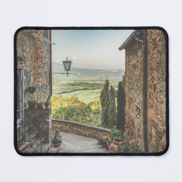 Item preview, The streets of the town of Pienza in Tuscany designed and sold by Ludophoto.