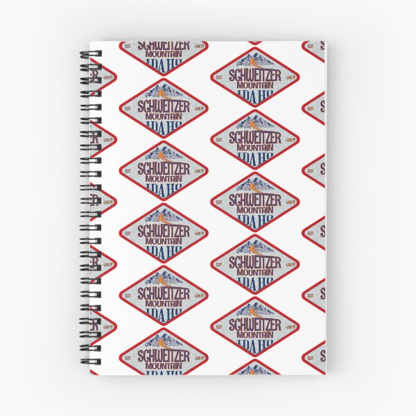 Item preview, Schweitzer Mountain Ski Resort, Idaho, Vintage skiing badge design designed and sold by Wanderful-roads.
