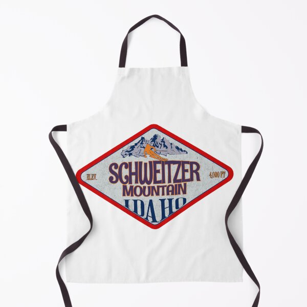 Item preview, Schweitzer Mountain Ski Resort, Idaho, Vintage skiing badge design designed and sold by Wanderful-roads.