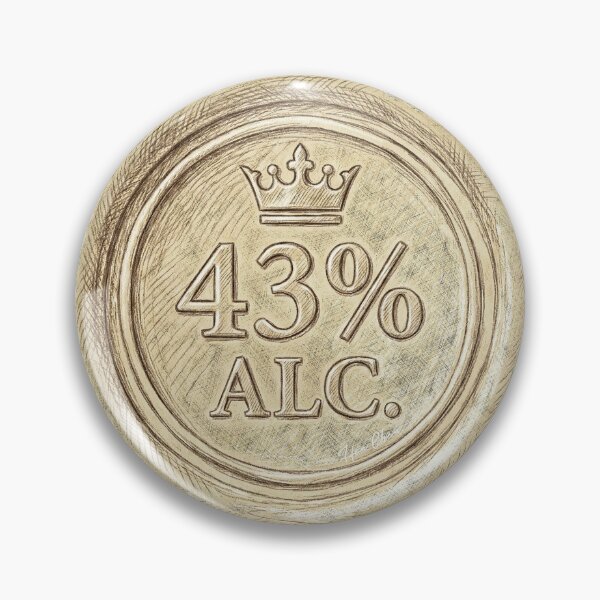 Item preview, 43% ALC Crown Seal designed and sold by Hen-C-Art.