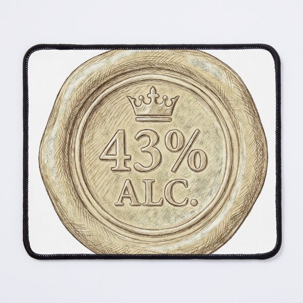 Item preview, 43% ALC Crown Seal designed and sold by Hen-C-Art.