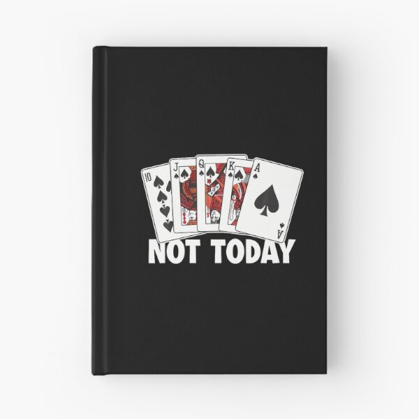 Item preview, Not Today Poker Hands Texas Holdem Player High Roller Poker designed and sold by KathleenEliza.