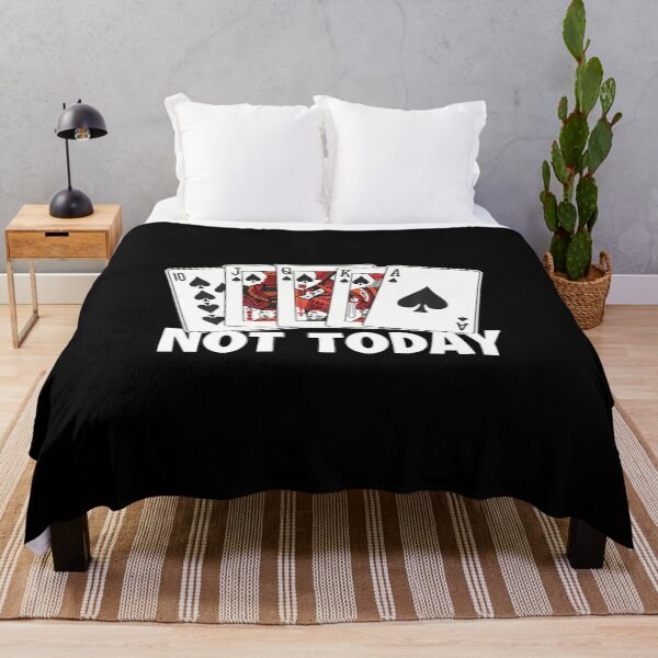 Item preview, Not Today Poker Hands Texas Holdem Player High Roller Poker designed and sold by KathleenEliza.