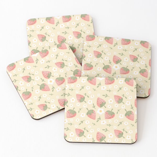 Item preview, Strawberry seamless pattern designed and sold by DDalaland.