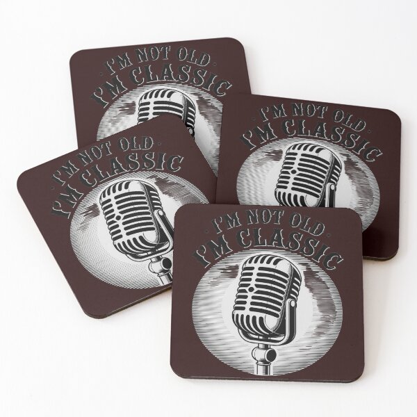 Item preview, I'm Not Old I'm Classic Microphone designed and sold by ToggleBet.