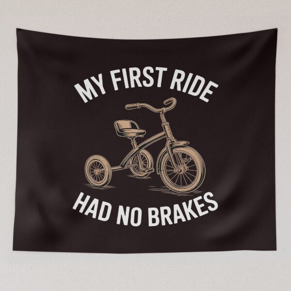 Item preview, I'm Not Old I'm Classic My First Ride Had No Brakes designed and sold by ToggleBet.