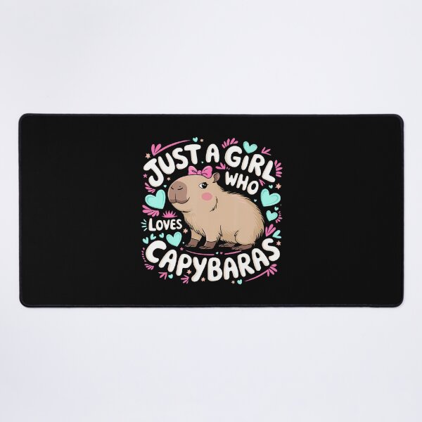 Item preview, Just A Girl Who Loves Capybaras designed and sold by markettathorn.