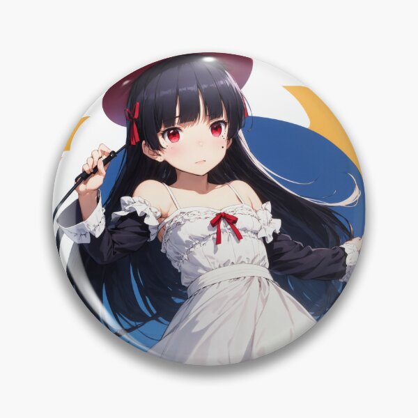Item preview, Ruri Gokou Kuroneko Oreimo Anime Art | Gothic Lolita Maid Dress Red Hat designed and sold by iloveanimechibi.