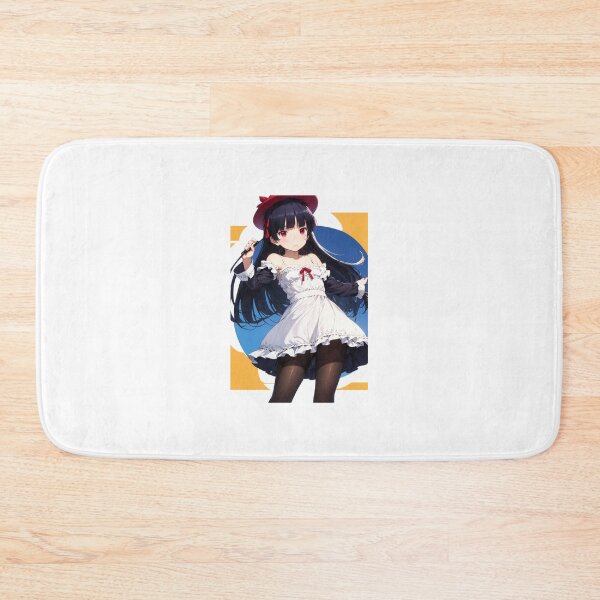 Item preview, Ruri Gokou Kuroneko Oreimo Anime Art | Gothic Lolita Maid Dress Red Hat designed and sold by iloveanimechibi.