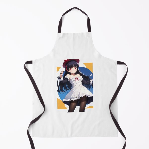 Item preview, Ruri Gokou Kuroneko Oreimo Anime Art | Gothic Lolita Maid Dress Red Hat designed and sold by iloveanimechibi.
