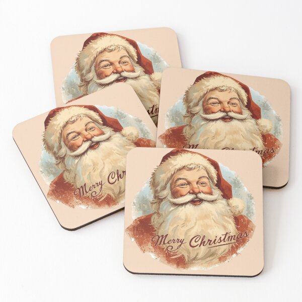 Item preview, Classic Nostalgic Santa Claus Merry Christmas Portrait designed and sold by Iuqiune.