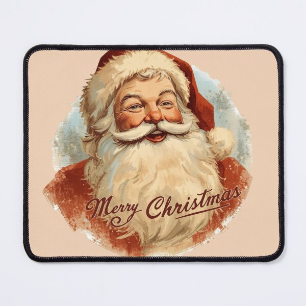 Item preview, Classic Nostalgic Santa Claus Merry Christmas Portrait designed and sold by Iuqiune.
