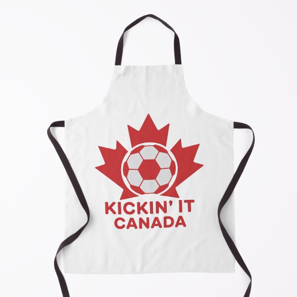Item preview, Kickin’ It Canada Soccer Design – Maple Leaf Football Pride designed and sold by PrintMastery.