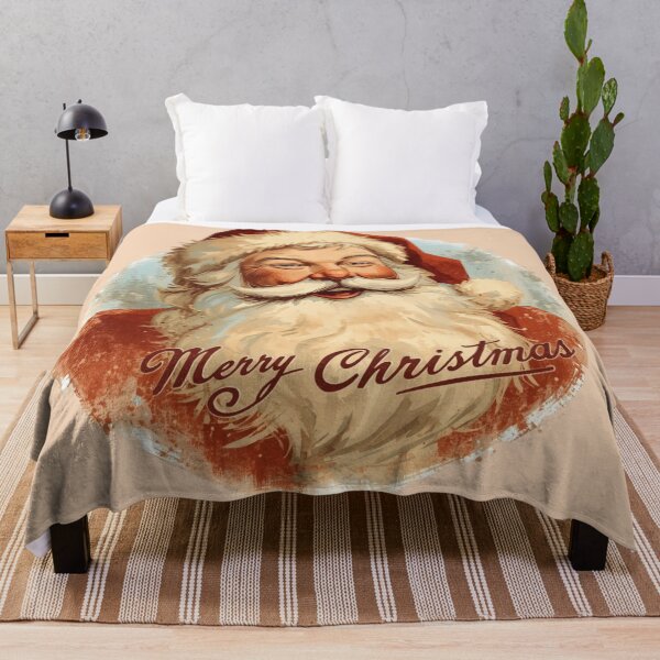 Item preview, Classic Nostalgic Santa Claus Merry Christmas Portrait designed and sold by Iuqiune.