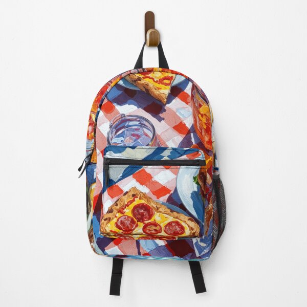 Item preview, Vibrant Summer Picnic – Colorful Food Art with Burgers, Pizza & Lemon Drinks designed and sold by Grafititee.