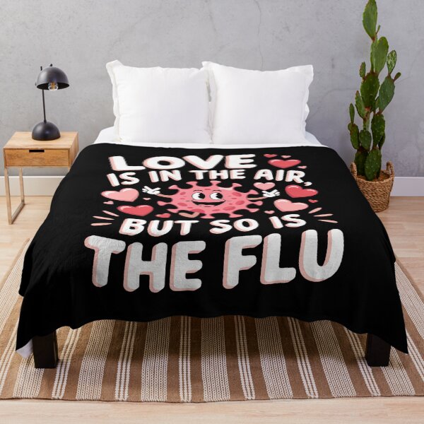 Item preview, Love Is In The Air But So Is The Flu Funny Valentine Nurse designed and sold by JanetCarolyn.