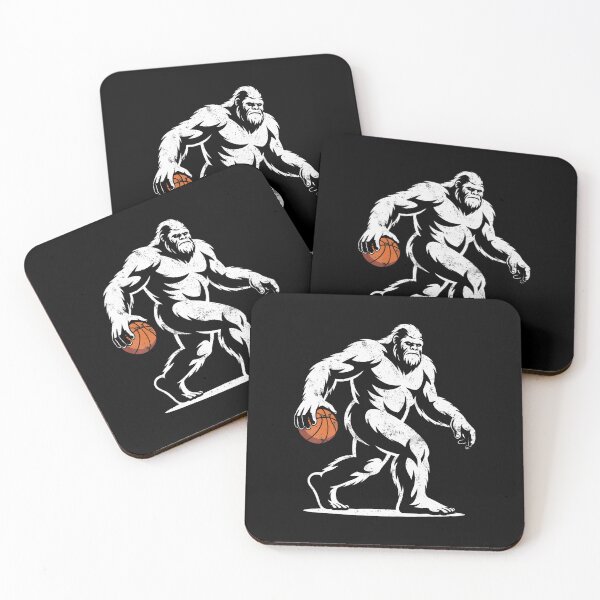Item preview, Sasquatch Bigfoot Basketball Ball Player Slam Dunk Hoops designed and sold by MelanieMiram1.