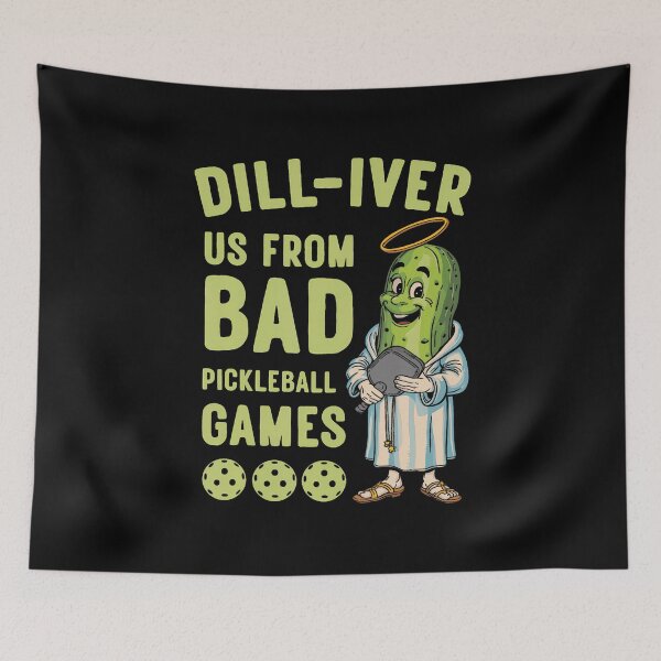 Item preview, Pickleball Pickle Jesus Quote Christian Pickleballer designed and sold by JuanitaJulia.