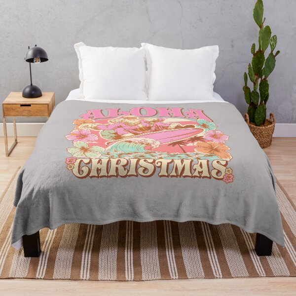 Item preview, Aloha Christmas Santa Claus Surfing Hawaiian Mele Kalikimaka designed and sold by KristineLi.