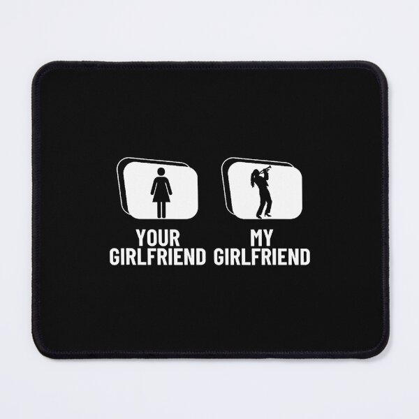 Item preview, Your Girlfriend My Girlfriend Trumpet Funny Trumpeter designed and sold by JanetCarolyn.