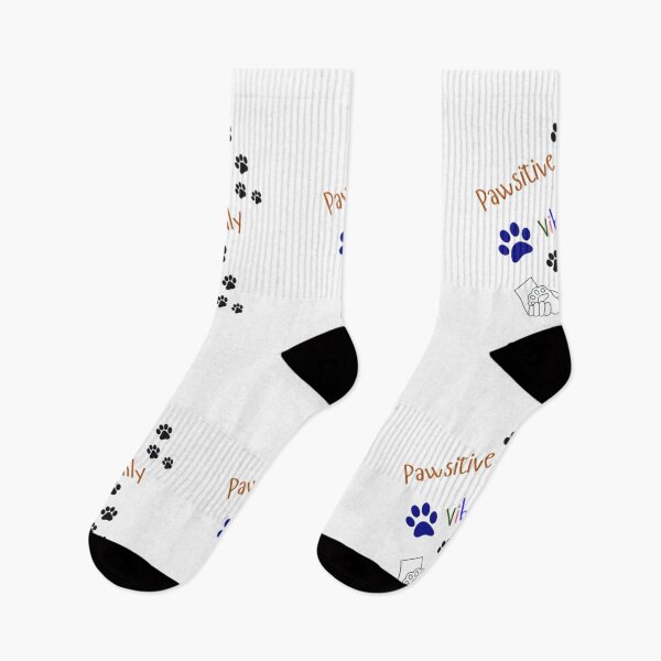 Item preview, Pawsitive Vibes Only – Fun Animal Lover Artwork designed and sold by Grand-Trends.