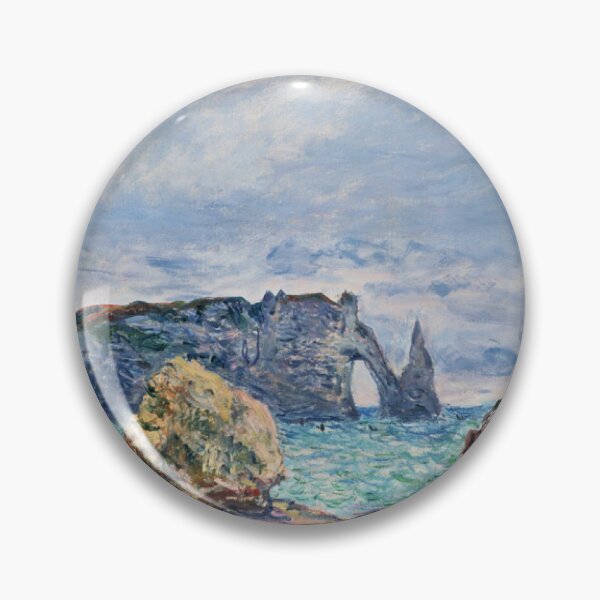 Item preview, Etretat, beach and Falaise d'Aval designed and sold by SharonTheFirst.