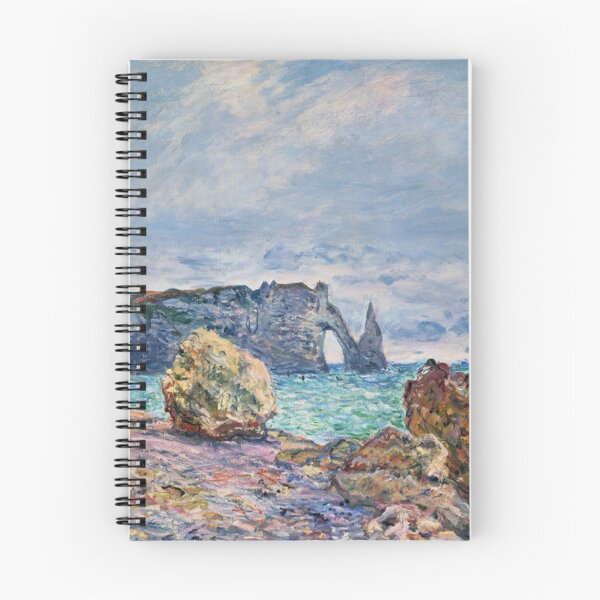 Item preview, Etretat, beach and Falaise d'Aval designed and sold by SharonTheFirst.