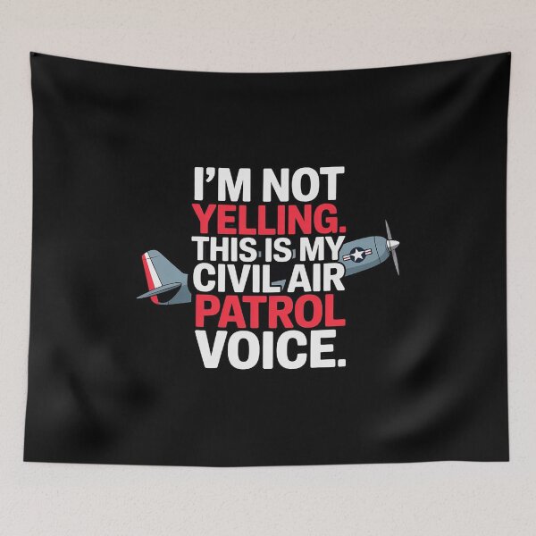 Item preview, I'm not Yelling This is My Cap Voice Aviation Saying designed and sold by ToggleBet.
