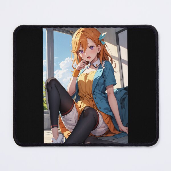 Artikelvorschau, Shibuya Kanon Love Live! Liella Anime-Kunst | Lässiges Outfit eines Schulidols mit orangefarbenen Haaren entworfen und verkauft von iloveanimechibi.