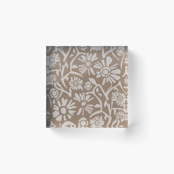 Item preview, Desert Flowers. Beige and brown version designed and sold by Alex  Blud.