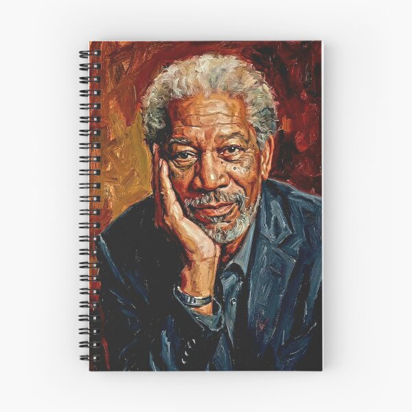 Item preview, Voice of Wisdom - Morgan Freeman Portrait designed and sold by Art's Diner.