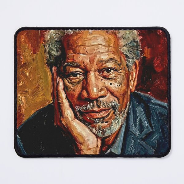 Item preview, Voice of Wisdom - Morgan Freeman Portrait designed and sold by Art's Diner.