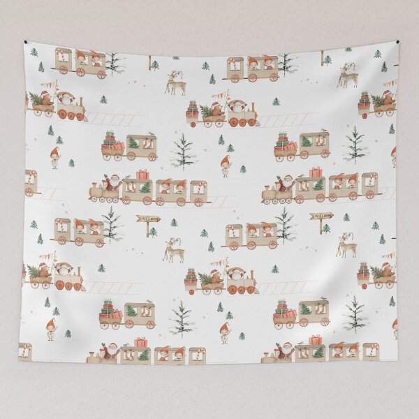 Item preview, Polar train, Elf Santa helpers for Happy holidays. Santa train express designed and sold by Milatoo.