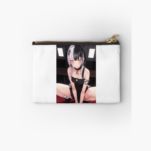 Item preview, Shiori Novella Hololive VTuber Art | Black White Hair Idol Dark Aesthetic designed and sold by iloveanimechibi.