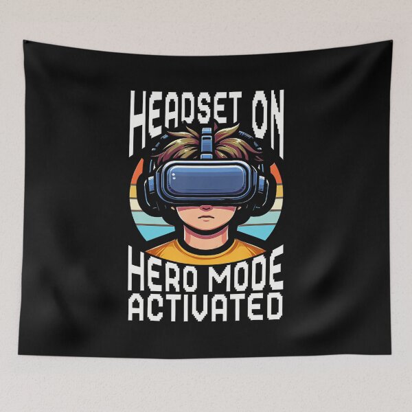 Item preview, Vr Gamer Vr Player Virtual Reality Vr Game Video Games designed and sold by GraceShelley.