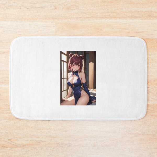 Item preview, Shunka Hiiragi World’s End Harem Anime Art | Blue Cheongsam Twin Buns Aesthetic designed and sold by iloveanimechibi.