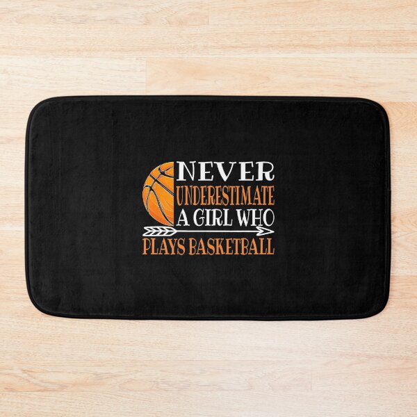 Item preview, Never Underestimate A Girl Who Plays Basketball Arrow designed and sold by SharronDawn.