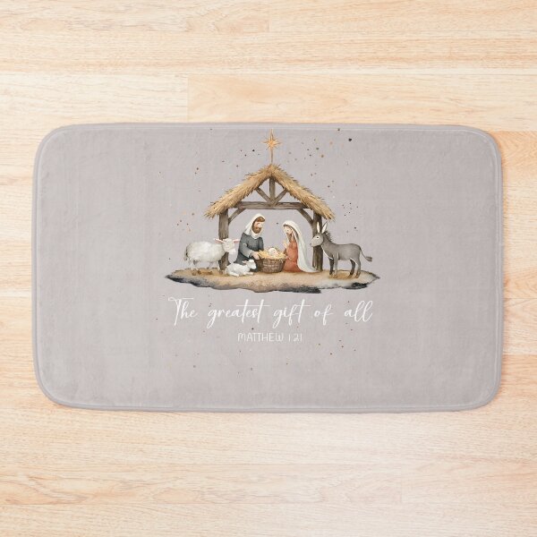Item preview, The Greatest Gift for All Christmas Nativity Jesus Christian designed and sold by KristineLi.
