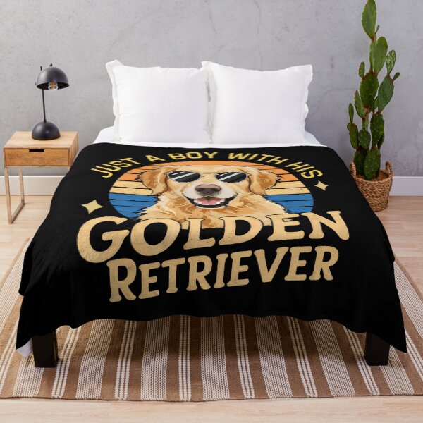 Item preview, Just A Boy And His Golden Retrievers Girls Who Love Dogs designed and sold by FlorenceNorma.