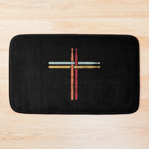 Item preview, Drummer Percussion Drums Sticks Cross Christian Church designed and sold by GraceShelley.